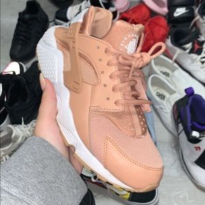 Dusted Clay and white Womens Huaraches